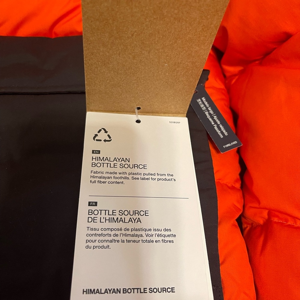 The North Face Men's Orange and Black Jacket - Picture 11 of 15